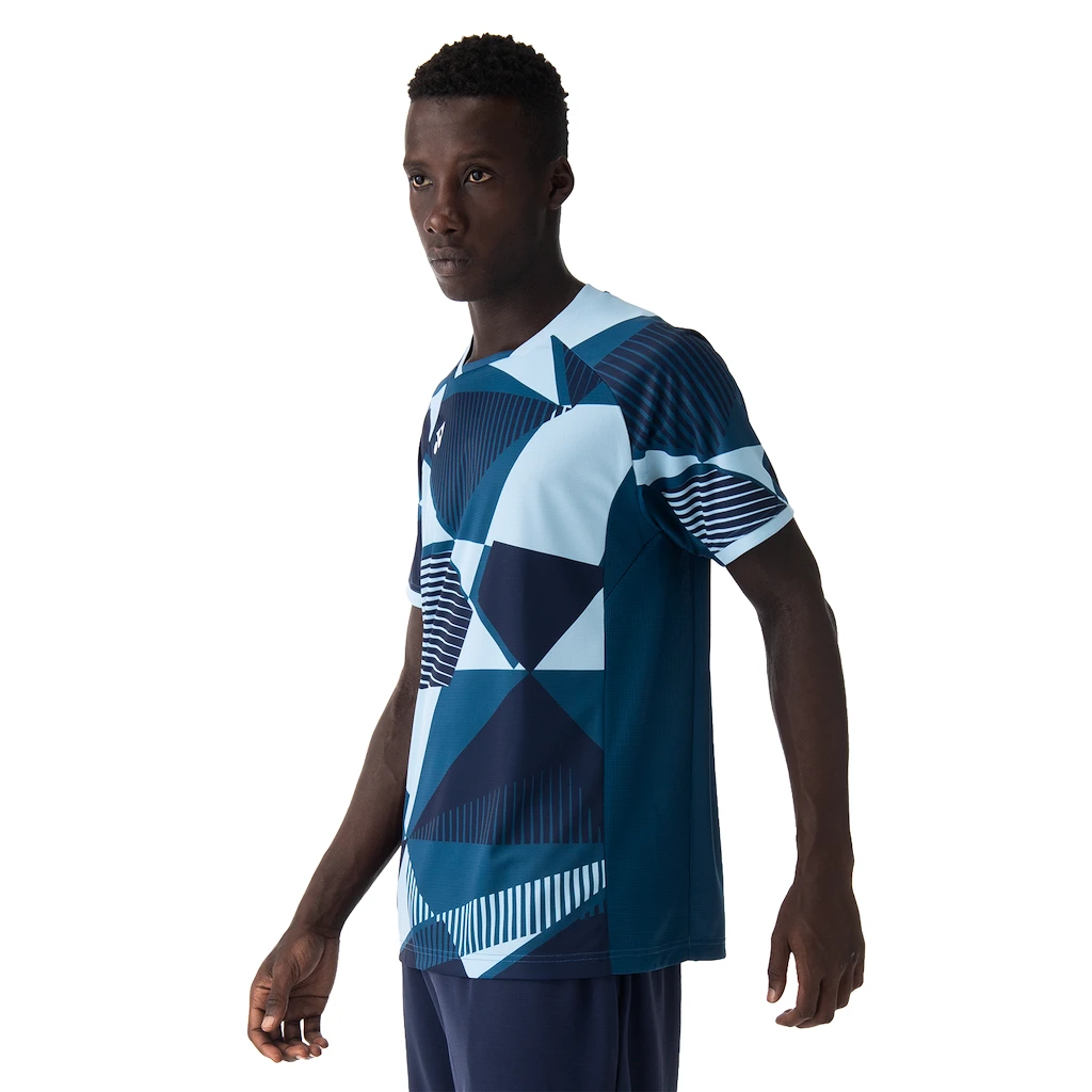 Heren T-shirt Yonex  Men's Crew Neck Shirt 10635 Ink Blue