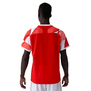 Heren T-shirt Yonex  Men's Crew Neck Shirt 10635 Tango Red