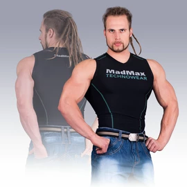 Heren tanktop MadMax MSW904 Black/Green