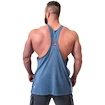 Heren tanktop Nebbia NEBBIA x OLYMPIA Washed Muscle Back Stringer GOLDEN AGE 791 blue