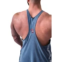 Heren tanktop Nebbia NEBBIA x OLYMPIA Washed Muscle Back Stringer GOLDEN AGE 791 blue