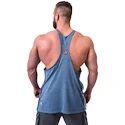 Heren tanktop Nebbia NEBBIA x OLYMPIA Washed Muscle Back Stringer GOLDEN AGE 791 blue