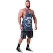 Heren tanktop Nebbia NEBBIA x OLYMPIA Washed Muscle Back Stringer GOLDEN AGE 791 blue XXL
