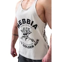 Heren tanktop Nebbia NEBBIA x OLYMPIA Washed Muscle Back Stringer GOLDEN AGE 791 light grey