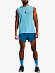 Heren tanktop Under Armour  Run Trail Tank-BLU