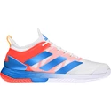 Heren tennisschoenen adidas  Adizero Ubersonic 4 White/Blue