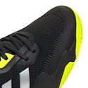 Heren tennisschoenen adidas Solematch Control 2 Clay Core Black/Lucid Lemon