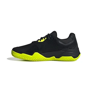 Heren tennisschoenen adidas Solematch Control 2 Clay Core Black/Lucid Lemon