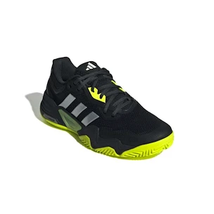 Heren tennisschoenen adidas Solematch Control 2 Clay Core Black/Lucid Lemon