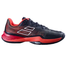 Heren tennisschoenen Babolat Jet Mach 3 All Court Men Black/Poppy Red