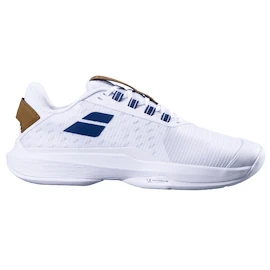 Heren tennisschoenen Babolat Jet Tere 2 AC Wimbledon Men White/Blue Navy