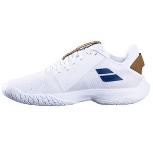 Heren tennisschoenen Babolat Jet Tere 2 AC Wimbledon Men White/Blue Navy