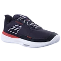 Heren tennisschoenen Babolat SFX Evo Clay Black/Fiesta Red