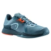 Heren tennisschoenen Head Sprint Team 3.5 AC Grey/Orange