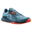 Heren tennisschoenen Head Sprint Team 3.5 Clay Grey/Orange