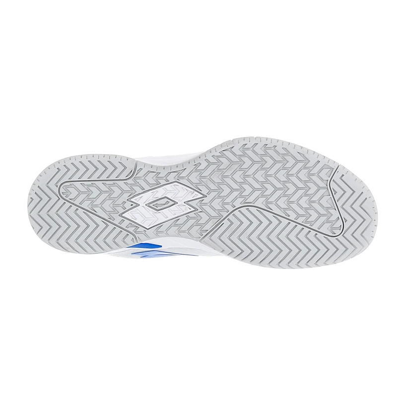 Heren tennisschoenen Lotto Mirage 100 II SPD All White/Dodgers Blue  EUR 42,5