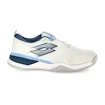 Heren tennisschoenen Lotto Raptor Hyperpulse 100 III SPD All White/Mallard Blue  EUR 42