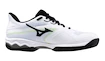 Heren tennisschoenen Mizuno Wave Exceed LIGHT 2 CC White/Metallic Gray/Black