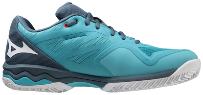 Heren tennisschoenen Mizuno Wave Exceed Light Clay Maui Blue