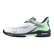 Heren tennisschoenen Mizuno Wave Exceed Tour 6 CC White/India Ink/Neo Mint