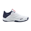 Heren tennisschoenen Wilson Kaos Stroke 2.0 White/Peacoat