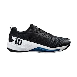 Heren tennisschoenen Wilson Rush Pro 4.5 Black/White/Ensign Blue