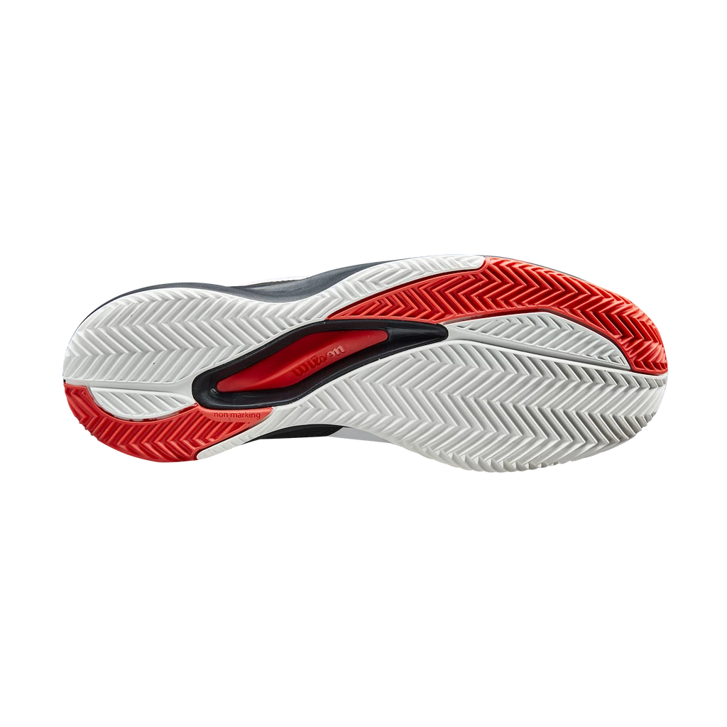 Heren tennisschoenen Wilson Rush Pro Ace Clay White/Black