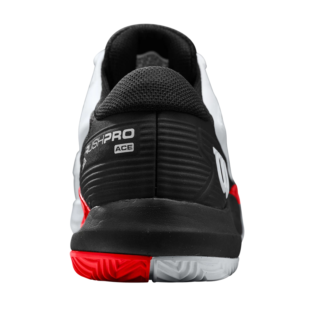 Heren tennisschoenen Wilson Rush Pro Ace Clay White/Black