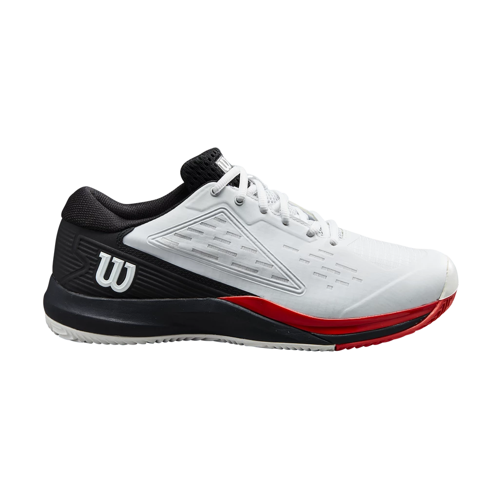 Heren tennisschoenen Wilson Rush Pro Ace Clay White/Black