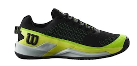 Heren tennisschoenen Wilson Rush Pro Extra Duty Black/Safety Yellow