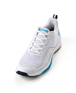Heren tennisschoenen Wilson Rush Pro LITE White/Atomic Blue