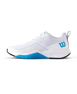 Heren tennisschoenen Wilson Rush Pro LITE White/Atomic Blue