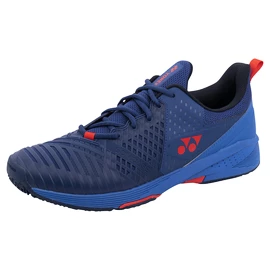 Heren tennisschoenen Yonex Sonicage 3 Clay Navy/Red