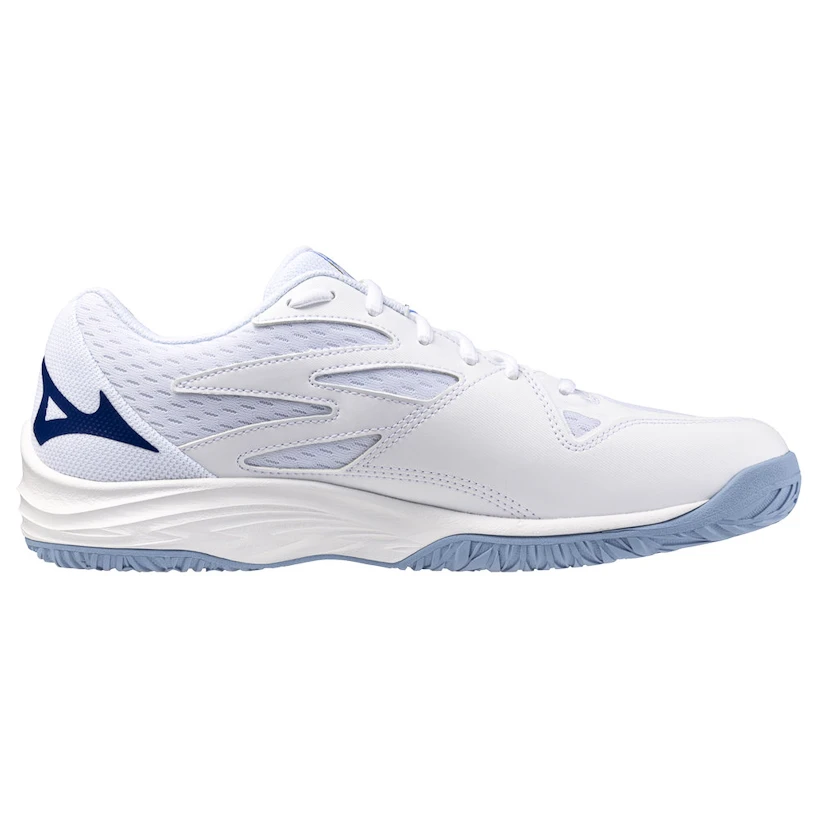 Heren zaalschoenen Mizuno  Thunder Blade Z White/Bellwether Blue