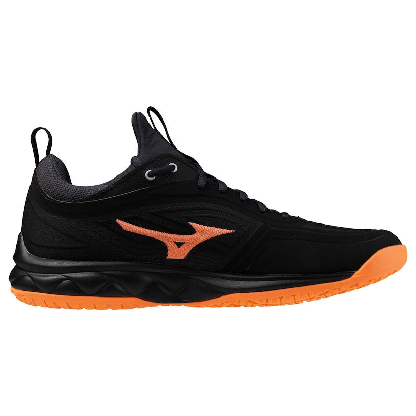 Heren zaalschoenen Mizuno  Wave LUMINOUS 3 Black/Neon Flame