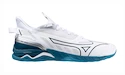 Heren zaalschoenen Mizuno  WAVE MIRAGE 5 White/Sailor Blue/Silver