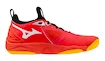 Heren zaalschoenen Mizuno  WAVE MOMENTUM 3 Radiant Red/White/Carrot Curl