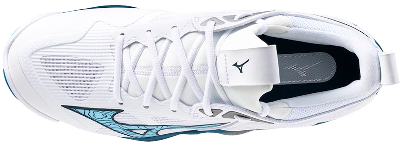 Heren zaalschoenen Mizuno  WAVE MOMENTUM 3 White/Sailor Blue/Silver  EUR 51