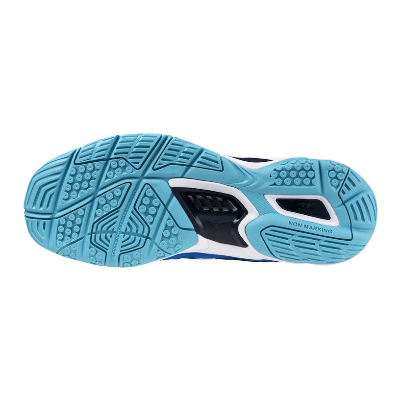 Heren zaalschoenen Mizuno  Wave Phantom 3 Mugen Blue/White/Estate Blue  EUR 42,5