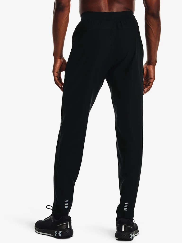 Herenbroek Under Armour  Qualifier Run 2.0 Pant-BLK
