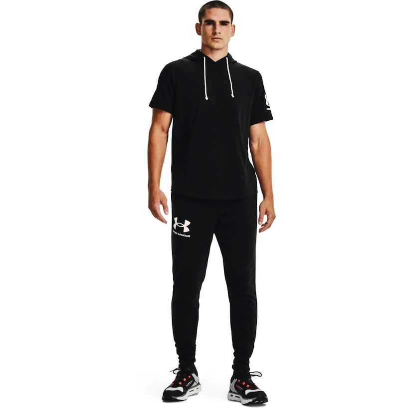 Herenbroek Under Armour  RIVAL TERRY JOGGER Black XXL