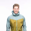 Herenjack Bergans  Microlight Jacket Olive Green/Smoke Blue