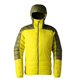 Herenjack Haglöfs L.I.M Down hood Aurora/Olive green