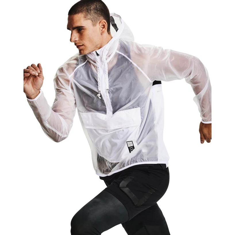 Herenjack Under Armour  Run Anywhere Storm Anorak-WHT
