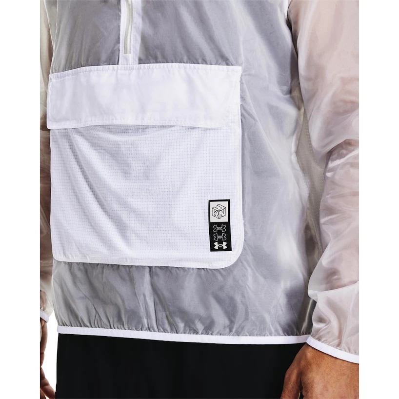 Herenjack Under Armour  Run Anywhere Storm Anorak-WHT