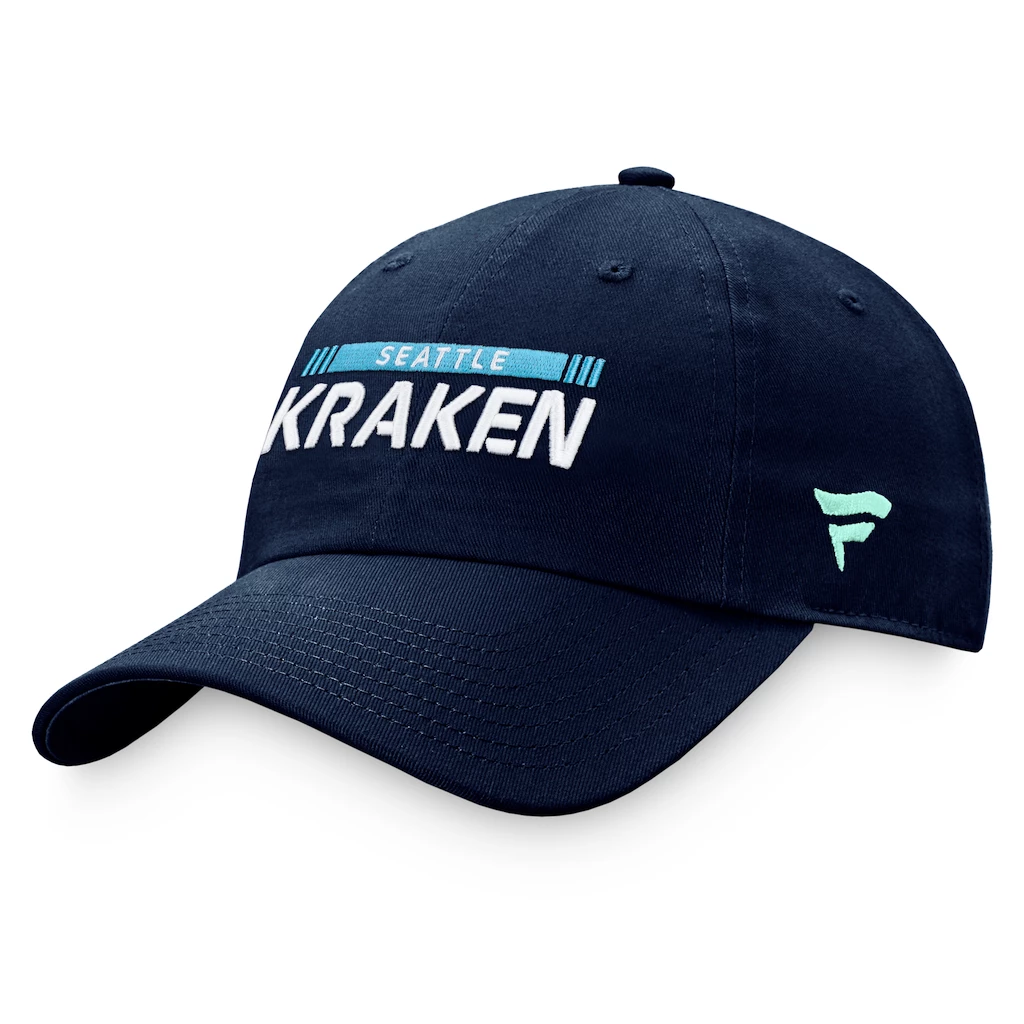 Herenpet Fanatics Authentic Pro Game &amp; Train Authentic Pro Game & Train Unstr Adjustable Seattle Kraken