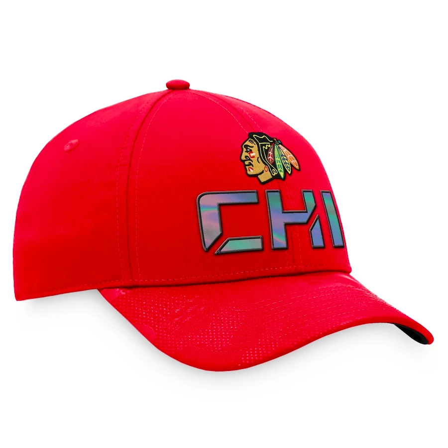 Herenpet Fanatics  Authentic Pro Locker Room Structured Adjustable Cap NHL Chicago Blackhawks