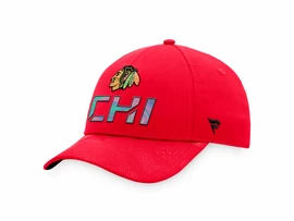 Herenpet Fanatics Authentic Pro Locker Room Structured Adjustable Cap NHL Chicago Blackhawks