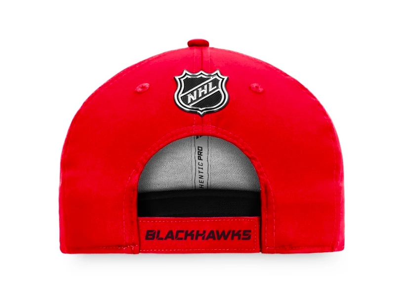 Herenpet Fanatics  Authentic Pro Locker Room Structured Adjustable Cap NHL Chicago Blackhawks