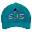 Herenpet Fanatics  Authentic Pro Locker Room Structured Adjustable Cap NHL San Jose Sharks